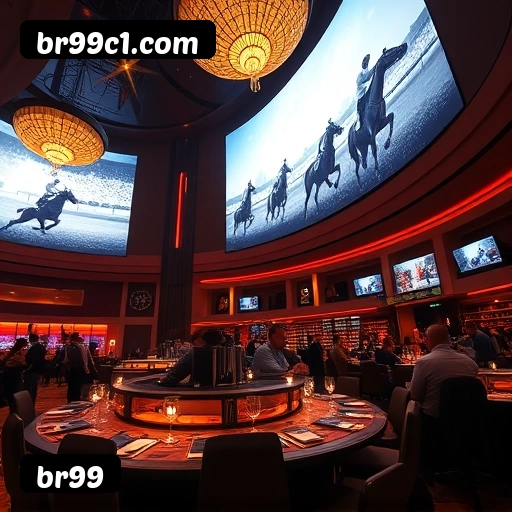 Loterias no lobby — imagem de referência